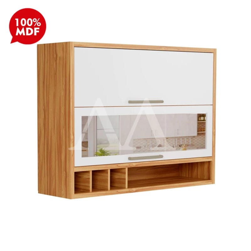 Armário Aéreo com Prateleira e Portas